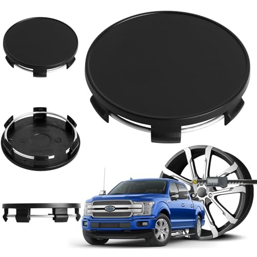 2.7Inch 68MM Wheel Center Caps for BMW 3 Outer 69MM , Inner 65MM Matte Black
