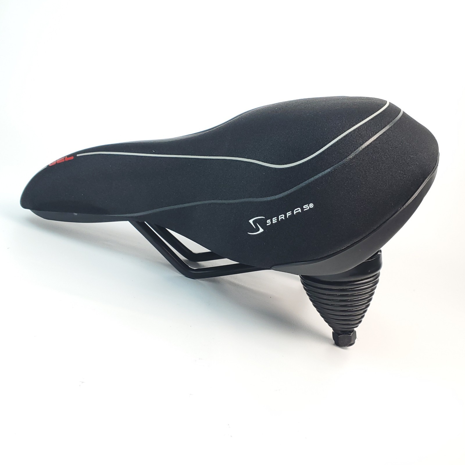 Bicycle Seat Serfas CR-762 Cruiser Saddle w/Lycra Cover