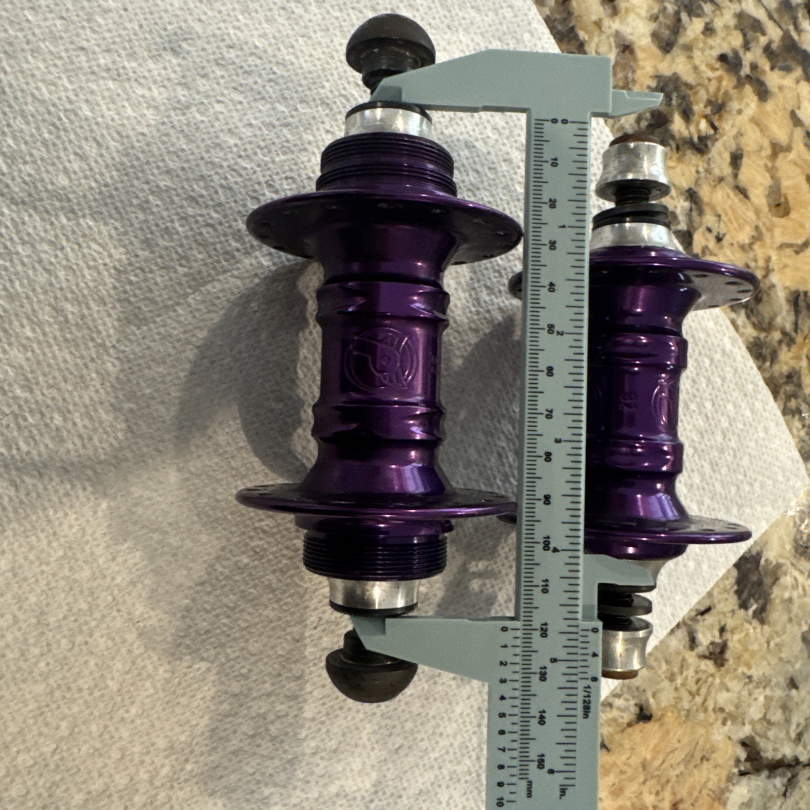 Profile Anodized Purple 32h Hub Set Front / Rear