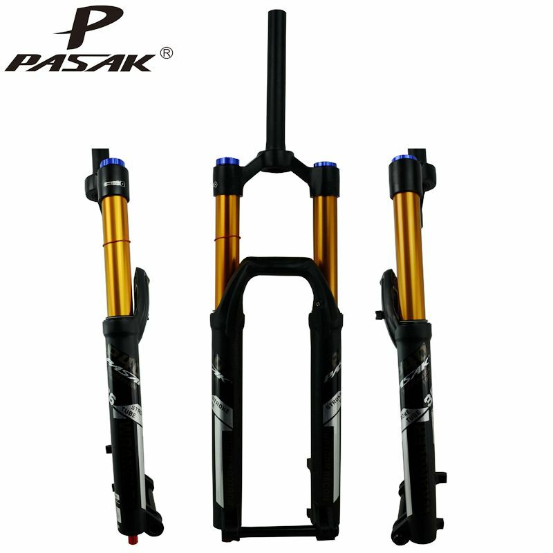 160mm Travel Mountain Bike Front Suspension Fork Thru Axle 15*110mm MTB Air Fork