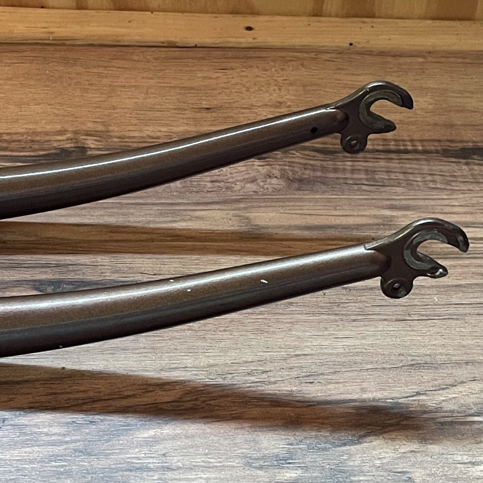 Brown 700C Hybrid Fork 1 1/8 Threadless 176 Steerer 405 AtoC Rim Brake