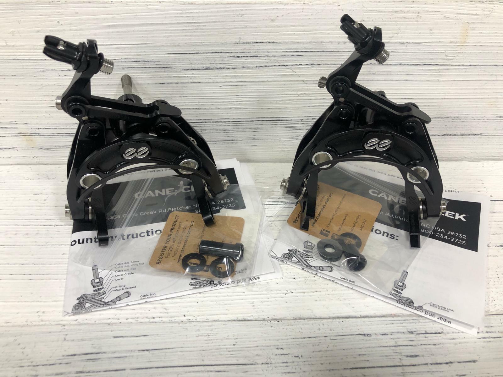 Cane Creek eeBrake G4 Regular Mount Set (Black) #BEE0178 +BEE0179