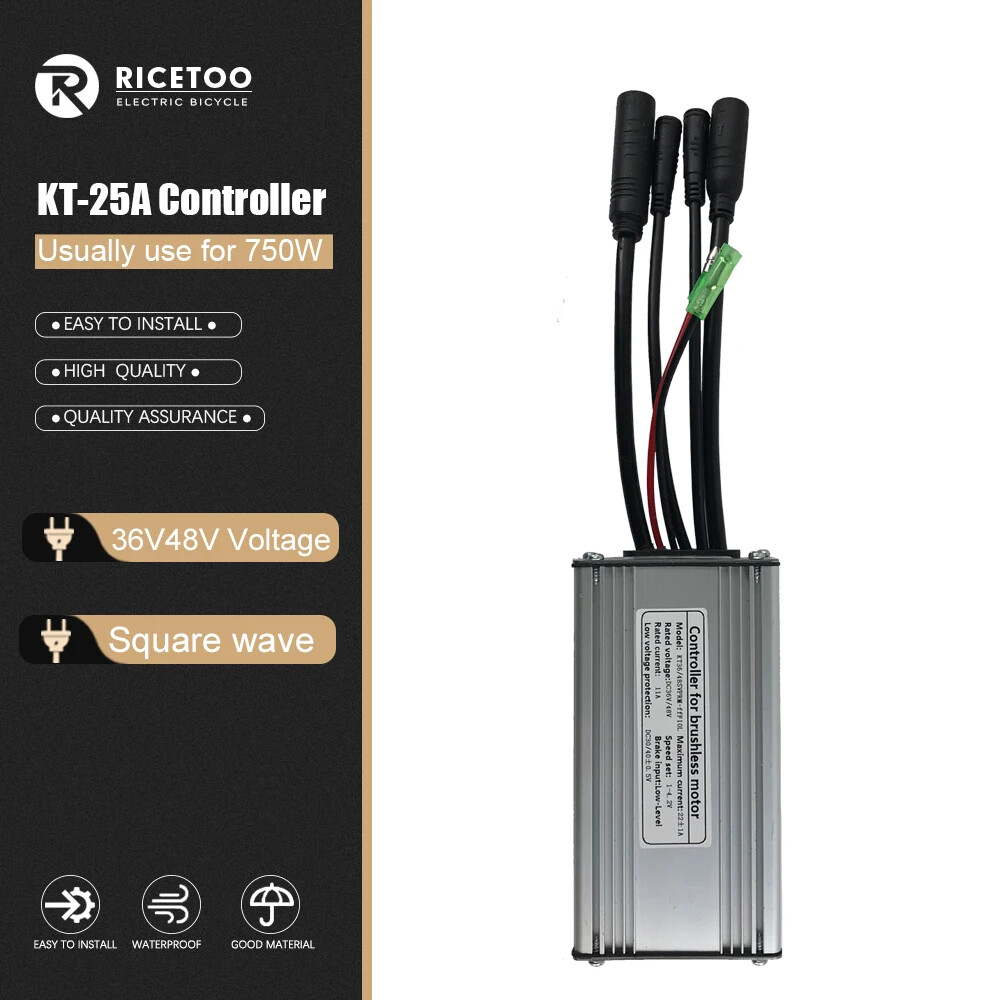 250W-3000W E-bike Controller 15A-50A Sinewave SquareWave Controller Motor