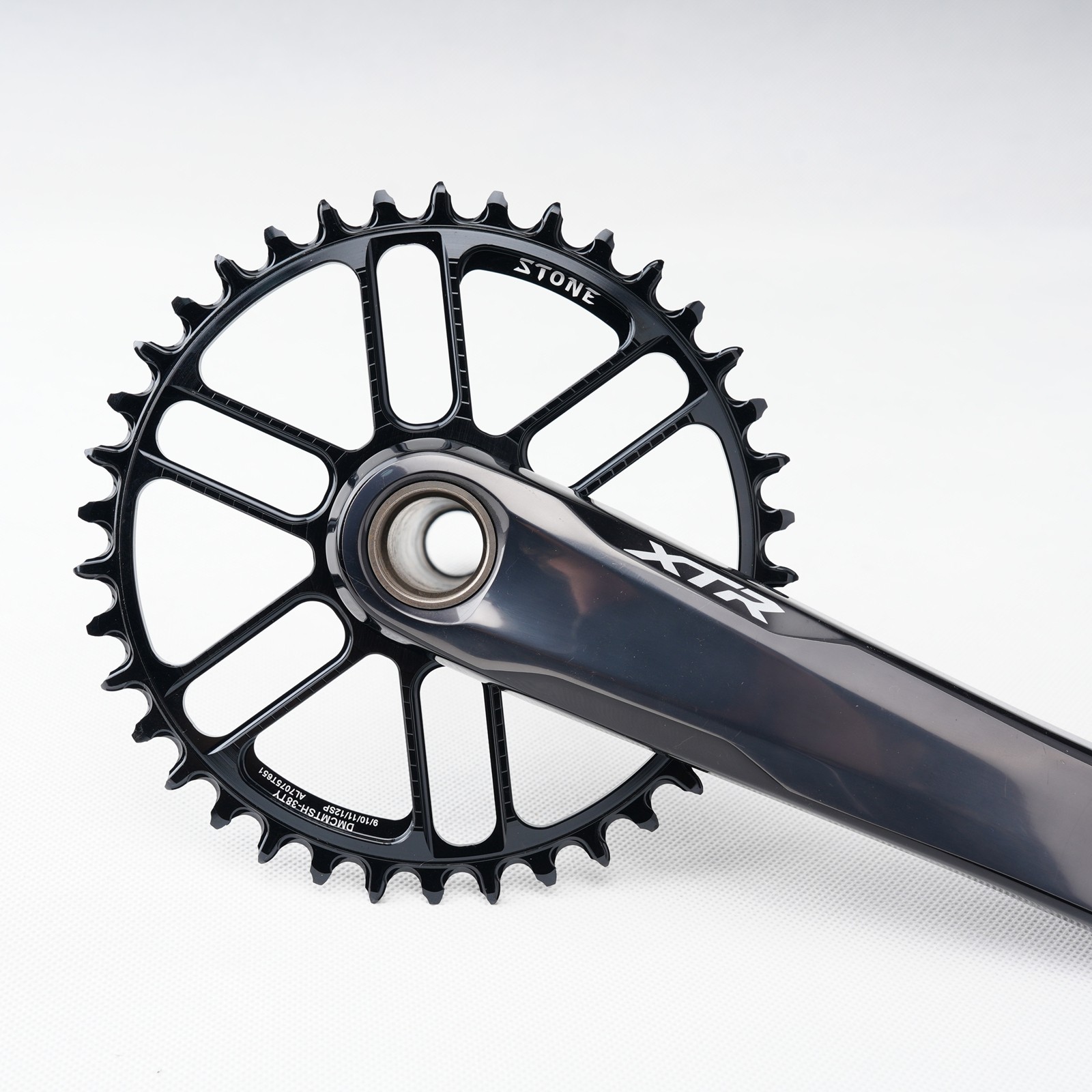 Stone Chainring for Shimano M9100 M8100 M7100 M6100 Oval 30T To 48T Direct Mount