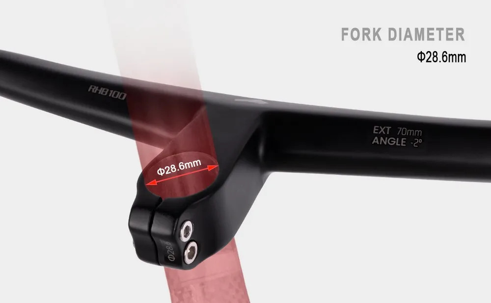 Carbon MTB Bicycle Handlebar 2 Degree UD Matte Integrated Riser Flats Handlebar