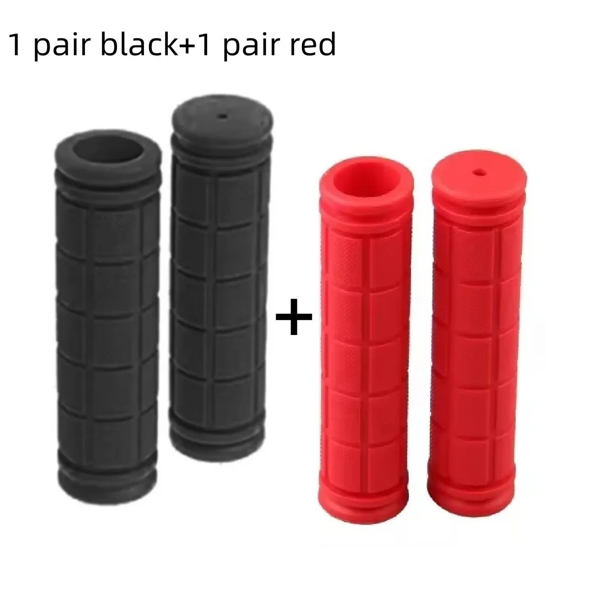 Cycle Part: MTB Mountain Bike Bicycle Handlebar Grips Soft Durable Rubber