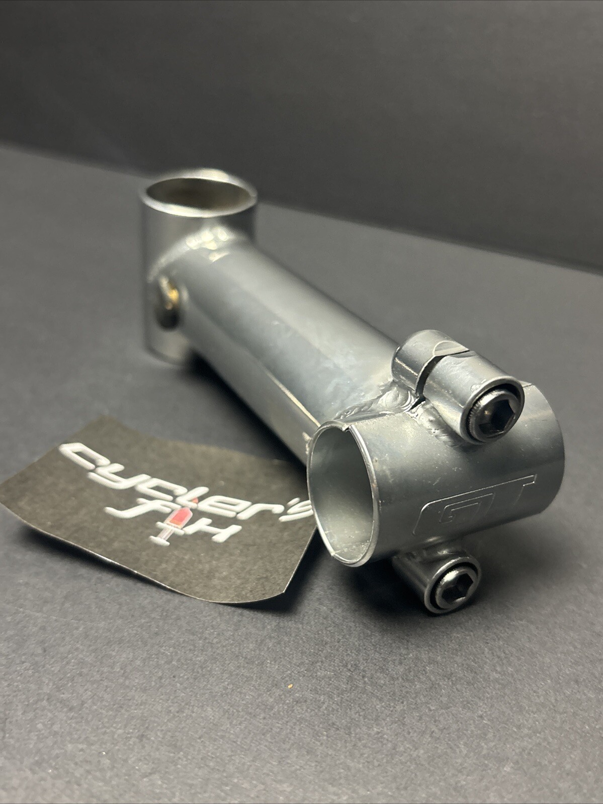 NOS GT 114mm 1 1/8 Threadless 10° Cr-Mo Stem Mtb Atv Bike Road All Terra Track