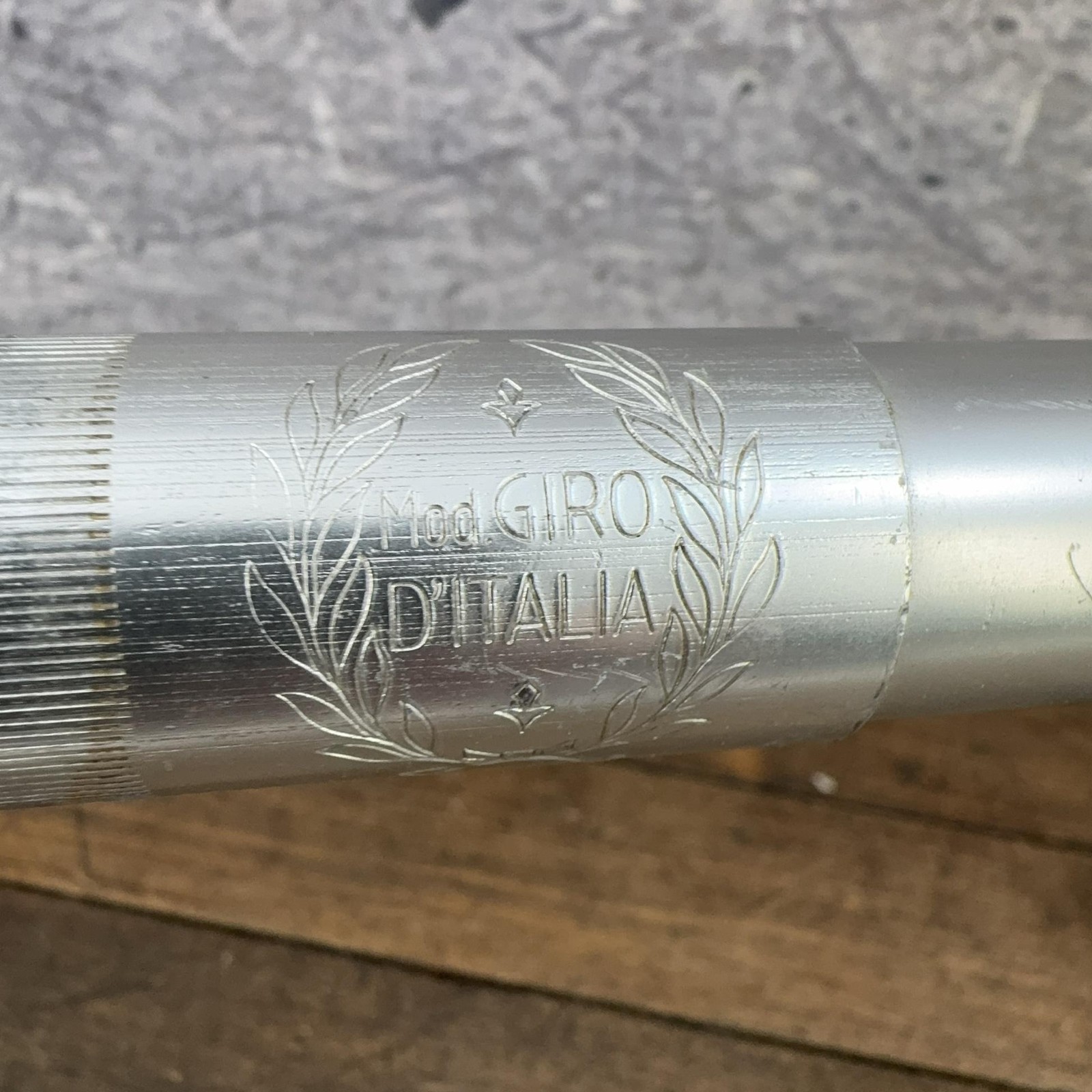 Vintage Cinelli Giro D Italia Handlebar 26.4 Mm 40cmDrop Bar Alloy Silver Road