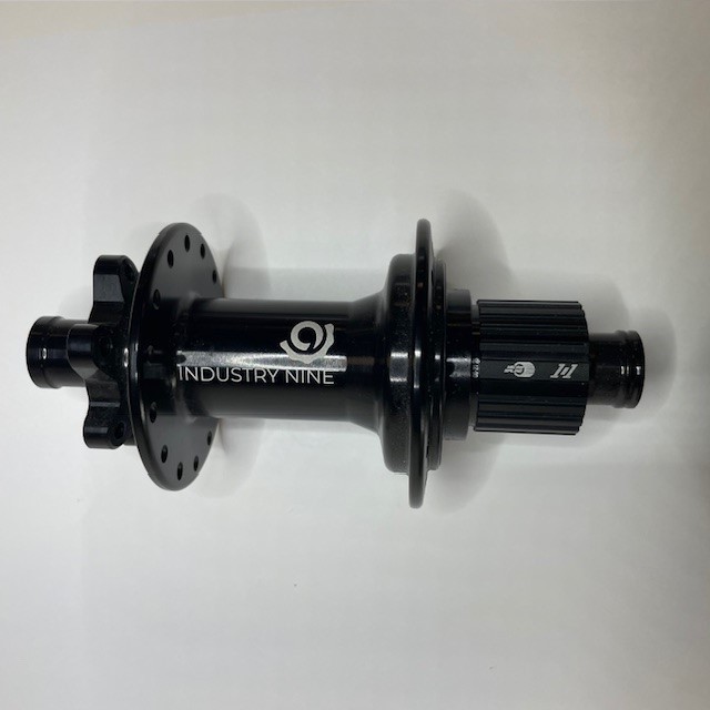 Industry Nine 1/1 Classic Rear Hub – 12 x 148mm, 6-Bolt, MS, Black, 28H