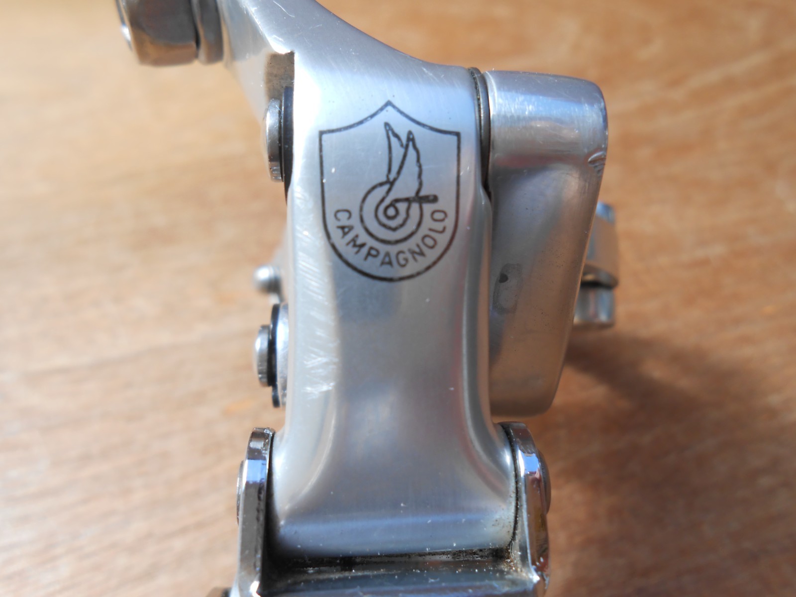 Vintage Campagnolo Record O.R. MTB Rear Derailleur Triple Bottom Pull 31.8 Clamp