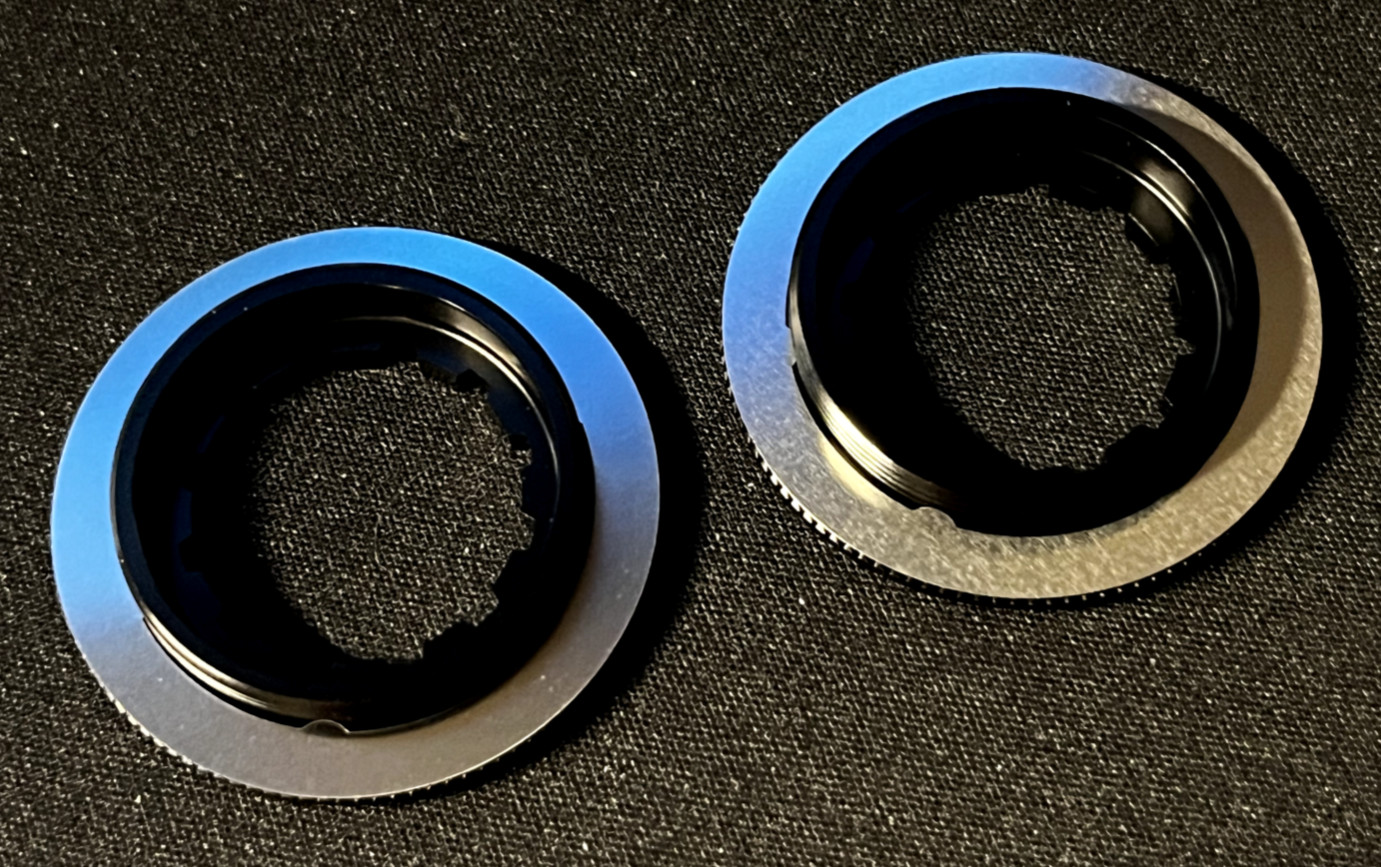 SRAM Centerlock Brake Rotor Internal Spline Lockring – Pair – Brand New!