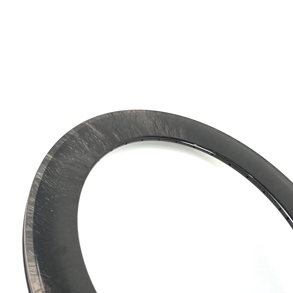 700C Road Bike Carbon Fiber Rims 88mm Depth 25mm Width UD Matte Glossy Finish