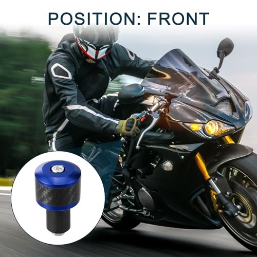 Motorcycle Handlebar End Plug Aluminum Alloy 18mm-20mm 0.71″-0.79″ Fashionable