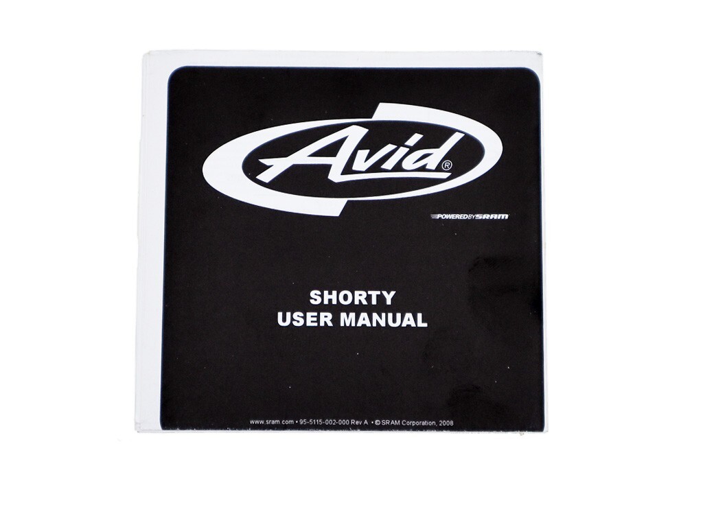 SRAM AVID Shorty 6 Bike Cantilever Brake Set Black