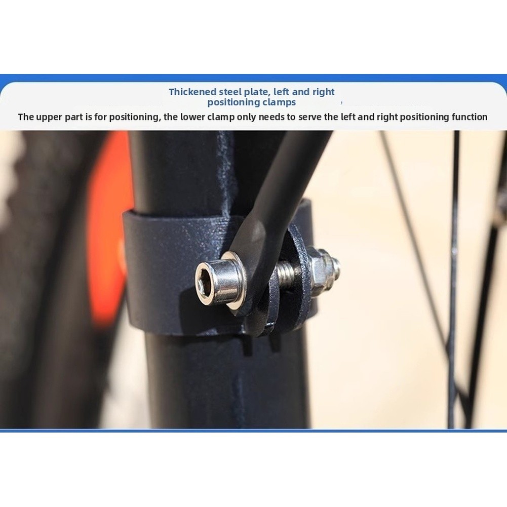 Aluminum Front Rack for MTB Fork Mount Cargo Carrier 20.5 cm x 13 cm x 34.5 cm
