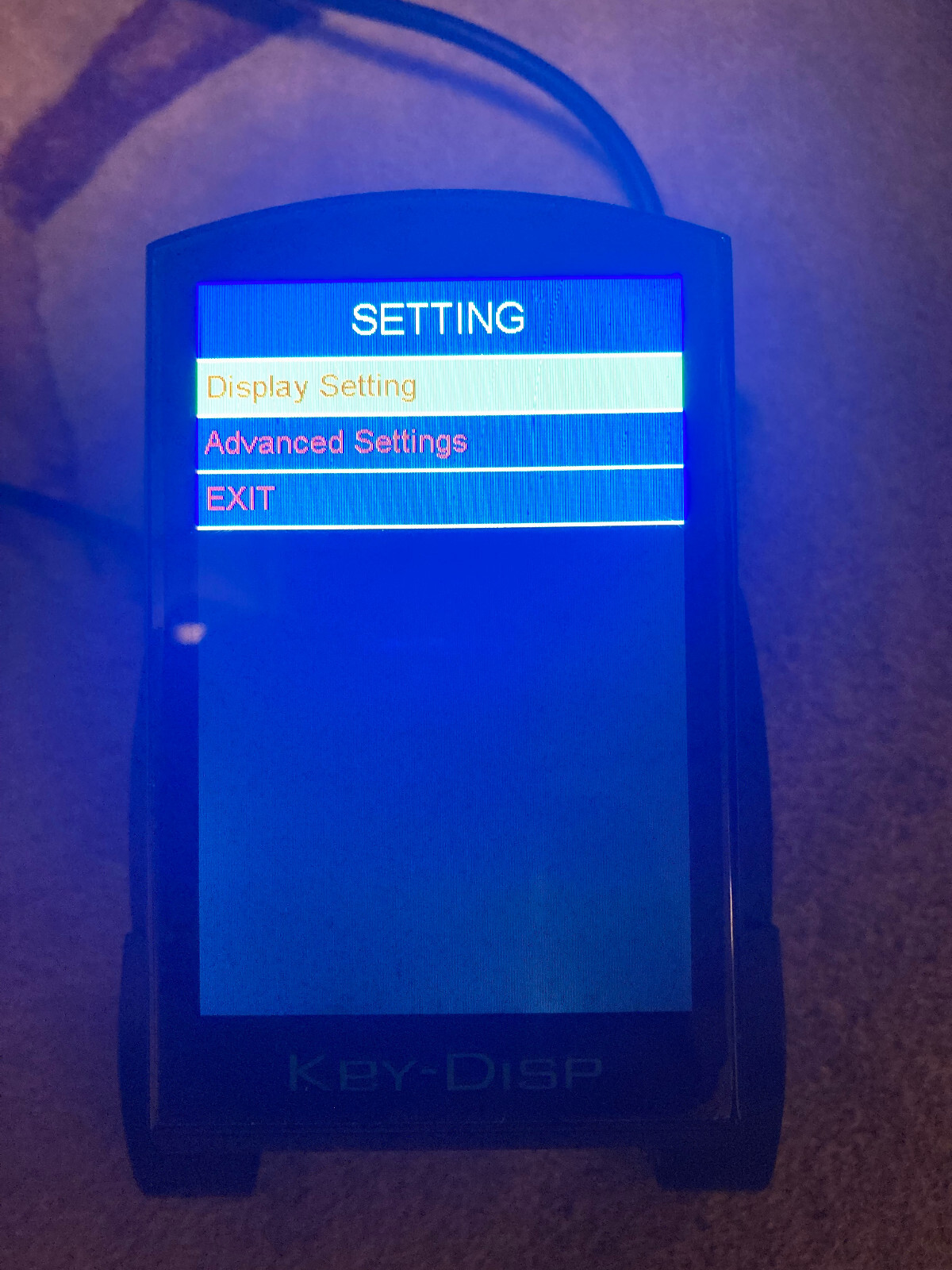Key-Disp KD986 Color Display for Himiway, KBO, Yamee & More Bluetooth and FindMy