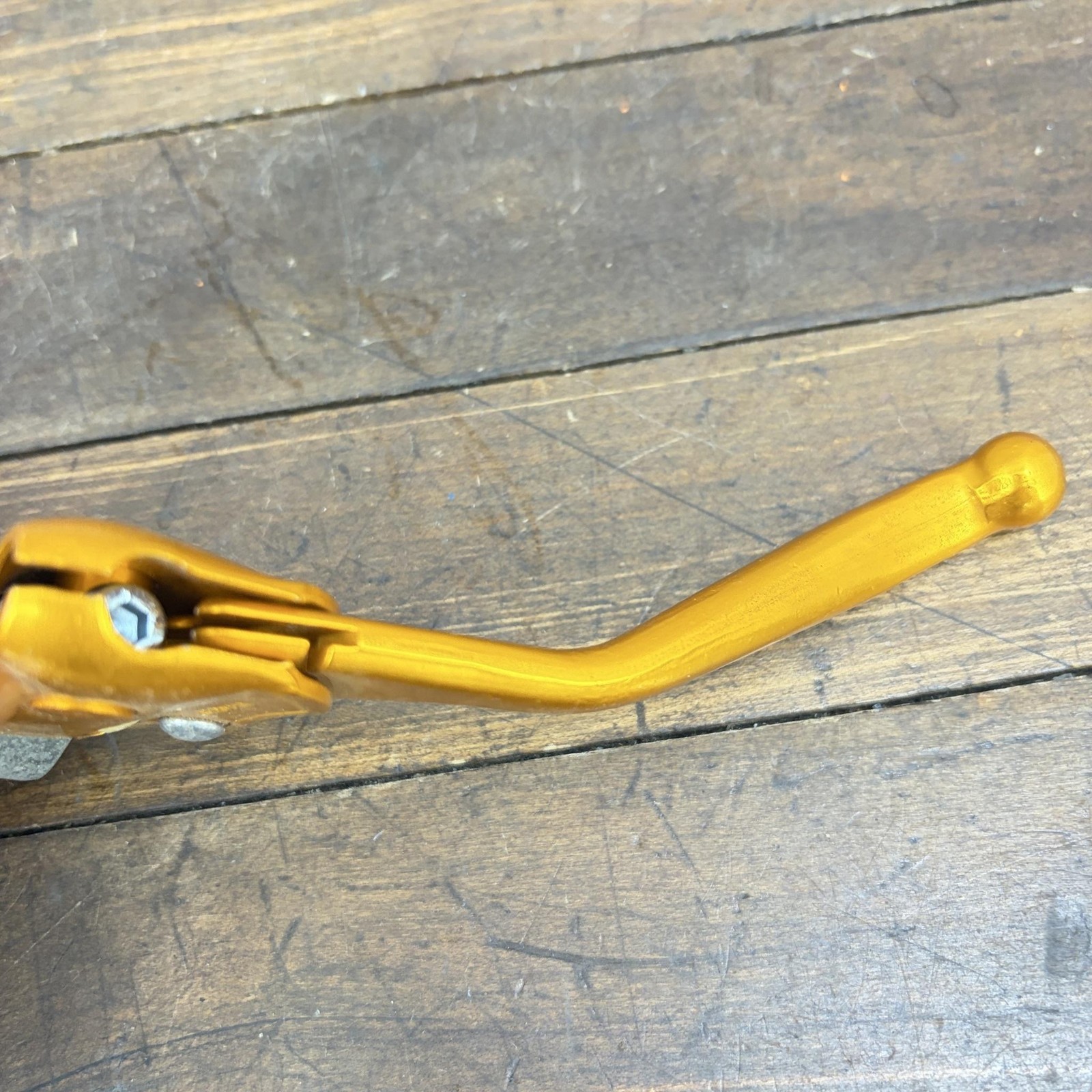 Vintage Weinmann BMX Brake Lever Gold Right NOS BMX Old School Prebent 22.2mm