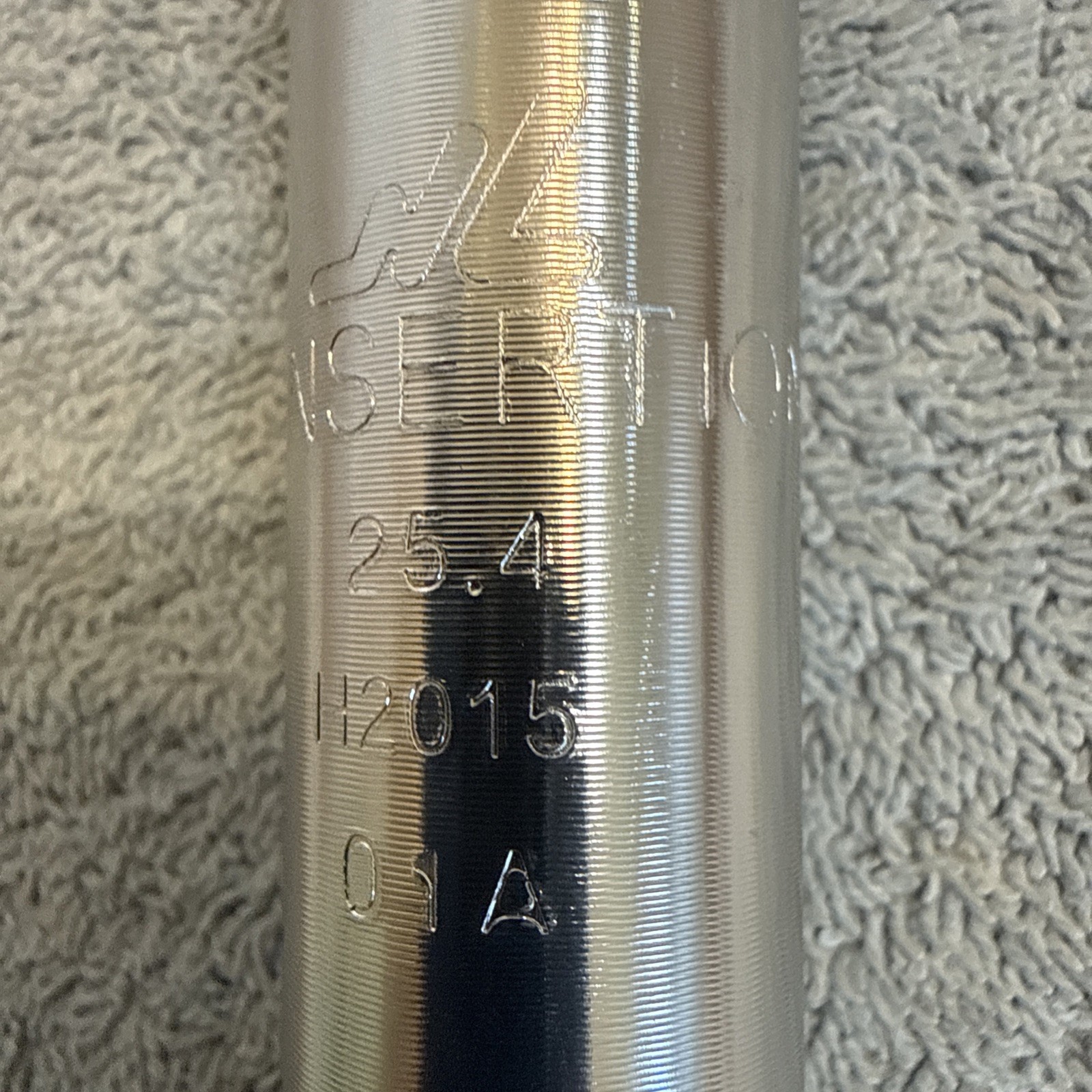 XLC Comp 25.4x 350mm Aluminum Seat Post Road Bike Silver 20mm Offset[caw]