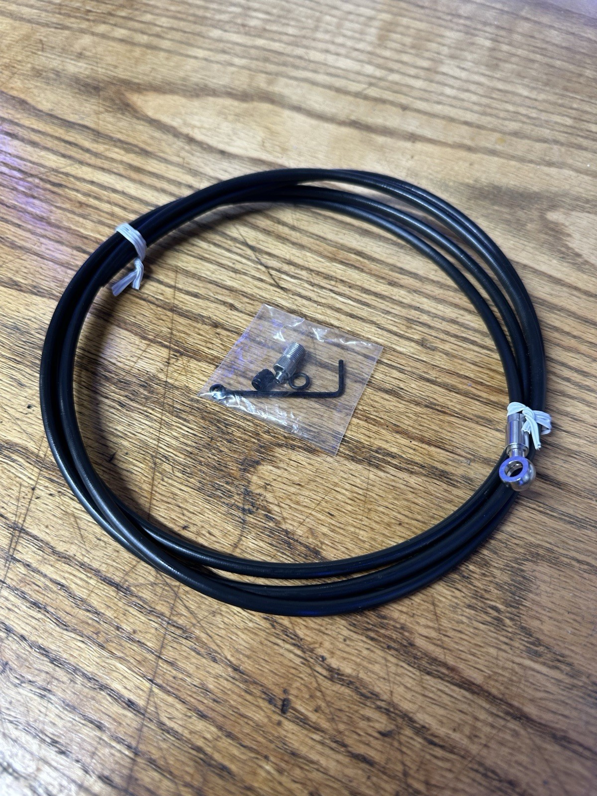 Hydraulic Brake Hose Line Kit For Sram Maven Ultimate Silver Disc Brakes