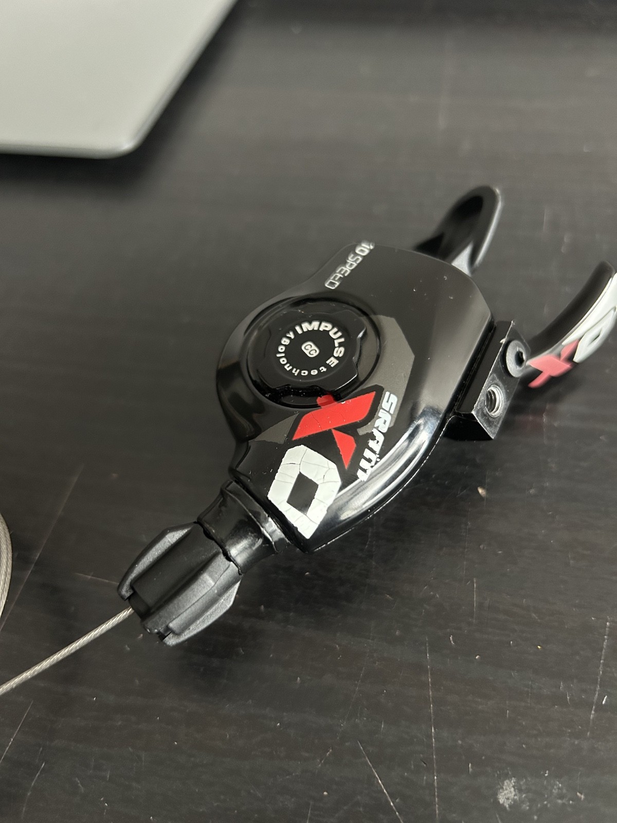 Sram X-0 Trigger Shifters 2x10s Left & Right Shifter Set Black/Red/White