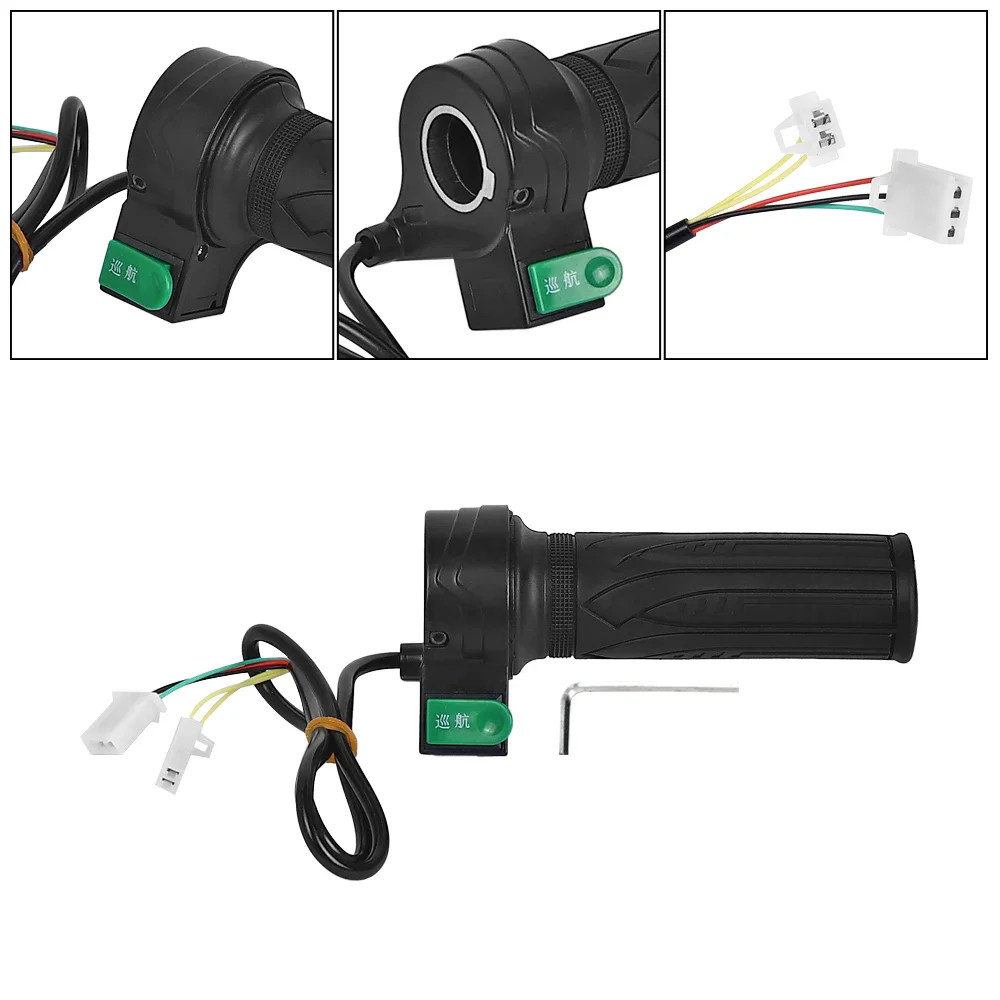 Accelerator Throttle Handle Grip Electric Bike Scooter Bicycle Speed Controller