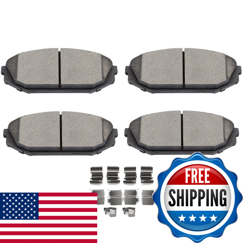 Scitoo D793 Front Ceramic Brake Pads Sets Brake Hardware Fit For Acura Mdx