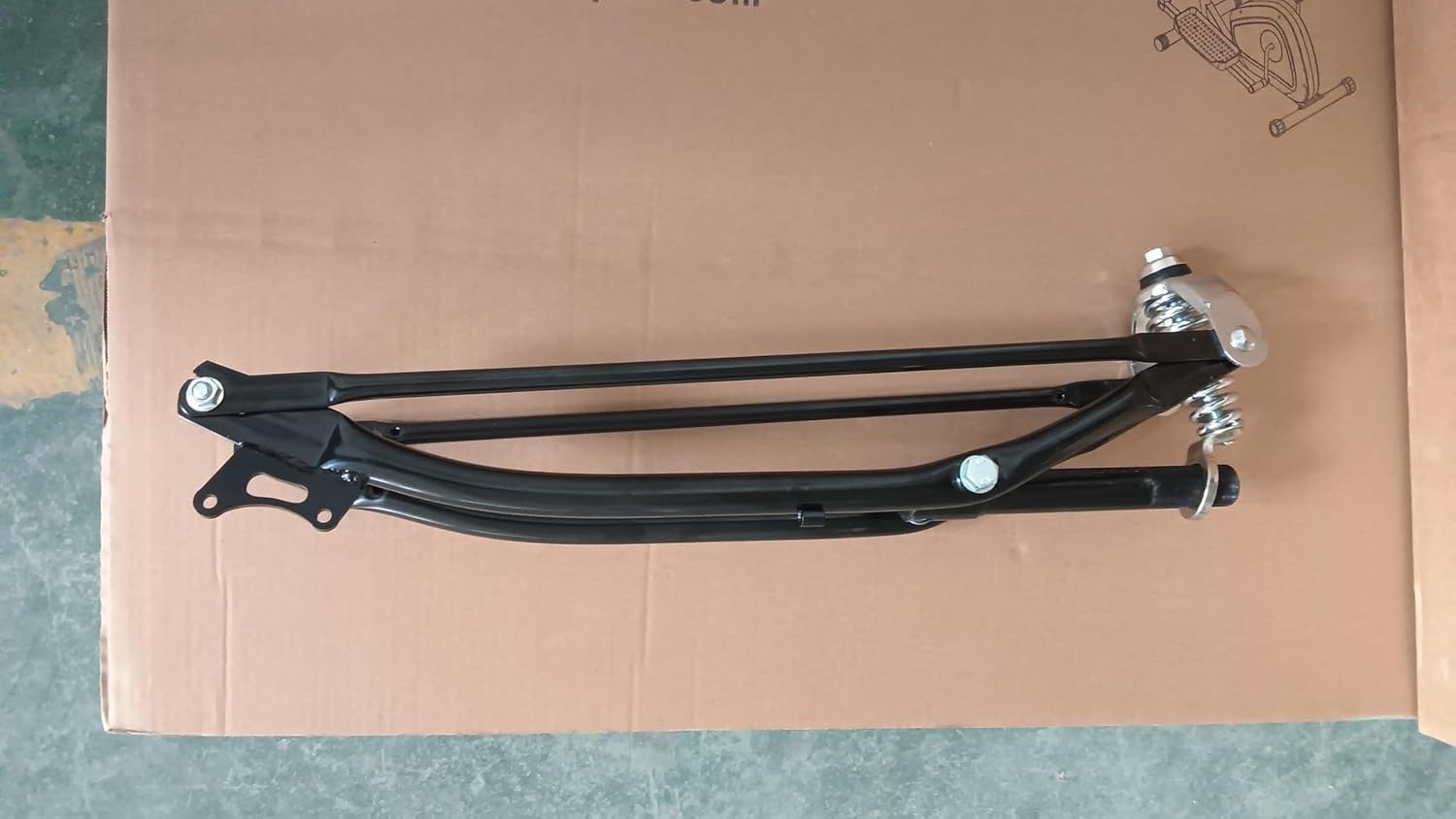 26″ Bicycle Fork 1″ Threaded Springer Suspension Cruiser Bike Fork – Disc Brake