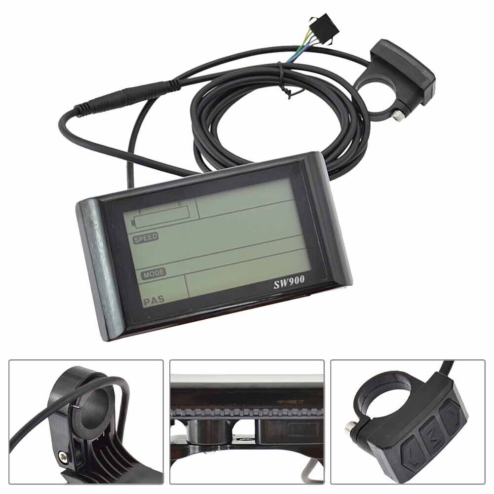 5Pin LCD S900 Display Meter Control Panel 24-72V E-Bike Electric/Bicycle Scooter