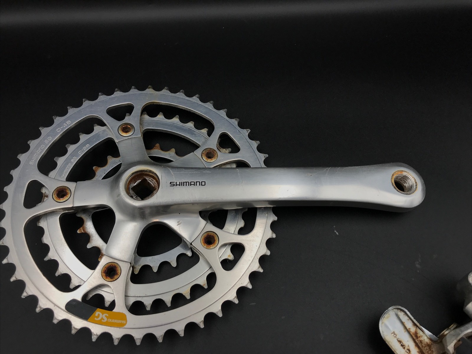 Vintage Shimano Deore XT M730 735 Partial Groupset