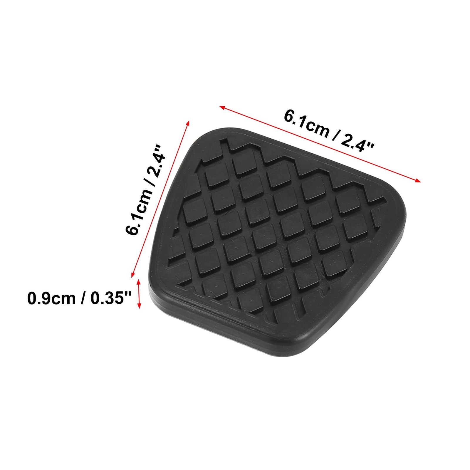 X AUTOHAUX 2pcs Brake Clutch Pedal Pad Cover for Honda Accord Civic 46545 SA5…