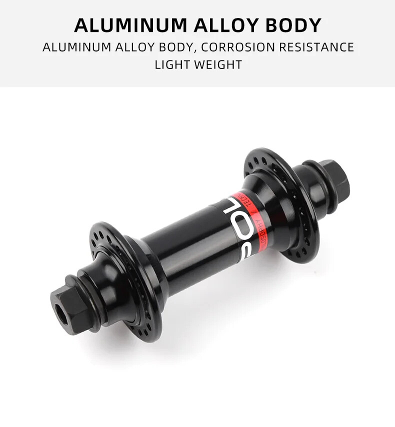 BMX Bike Hub 9T 36H Front and Rear BMX Hubs Sealed Bearings Bicycle Parts
