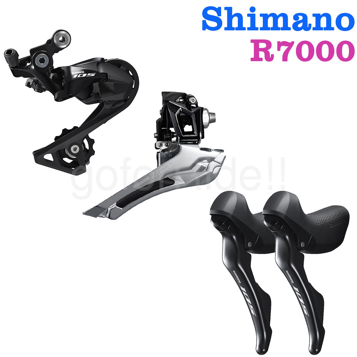 SHIMANO 105 R7000 2x11Spd Road Bike Group set Shifter,Front + Rear Derailleur