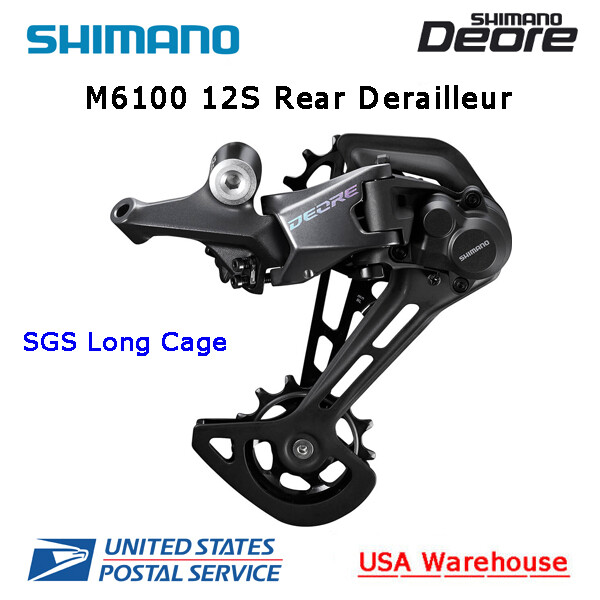 Shimano Deore RD-M6100 Shadow+ 12 Speed Rear Derailleur SGS Long Cage MTB