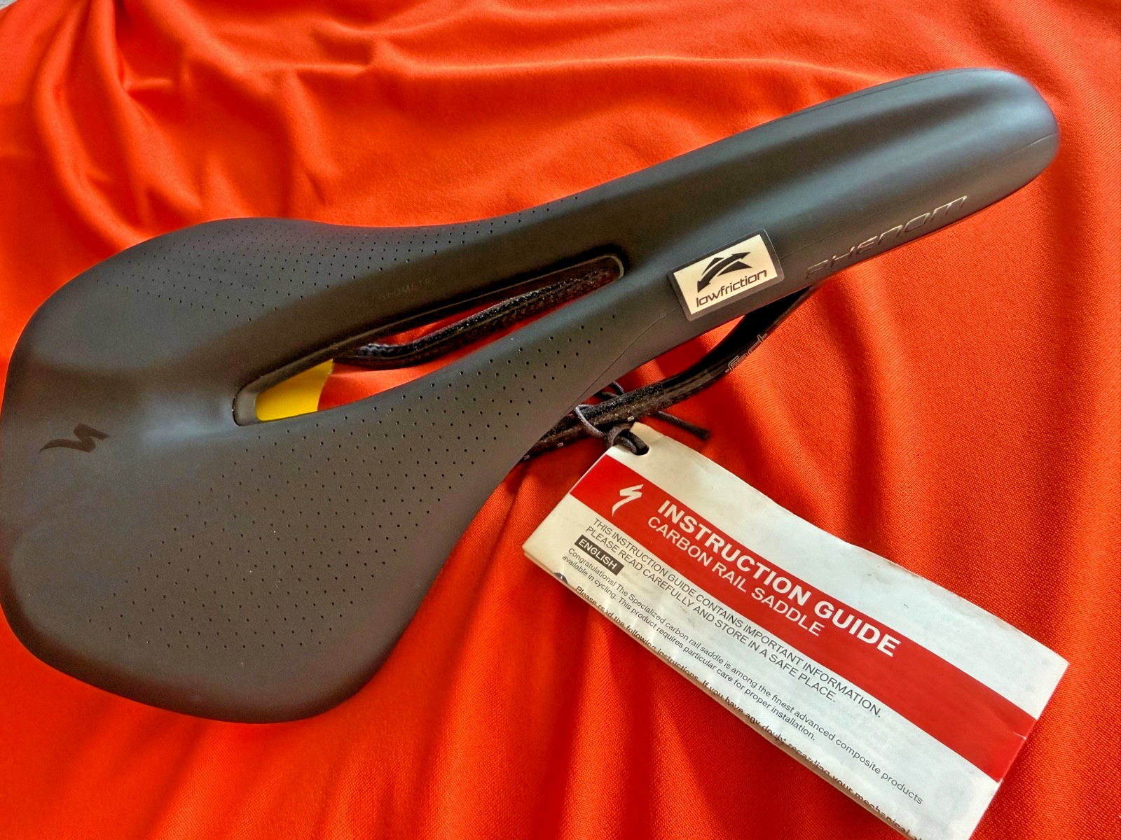 Specialized Phenom PRO 155mm Saddle Black FACT Carbon Rail NEW W/TAG LOWFRICTION