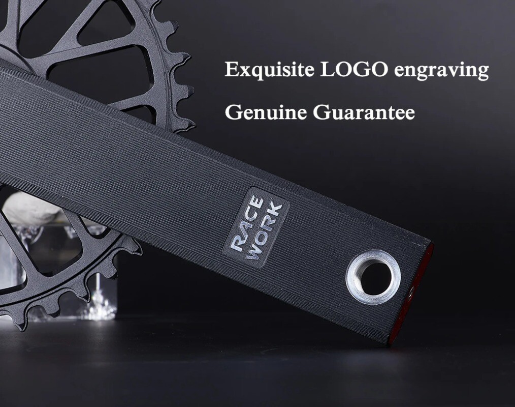 170mm Gravel Road Bike Hollow Crankset 40/42/44/46T with Single Chainring BB
