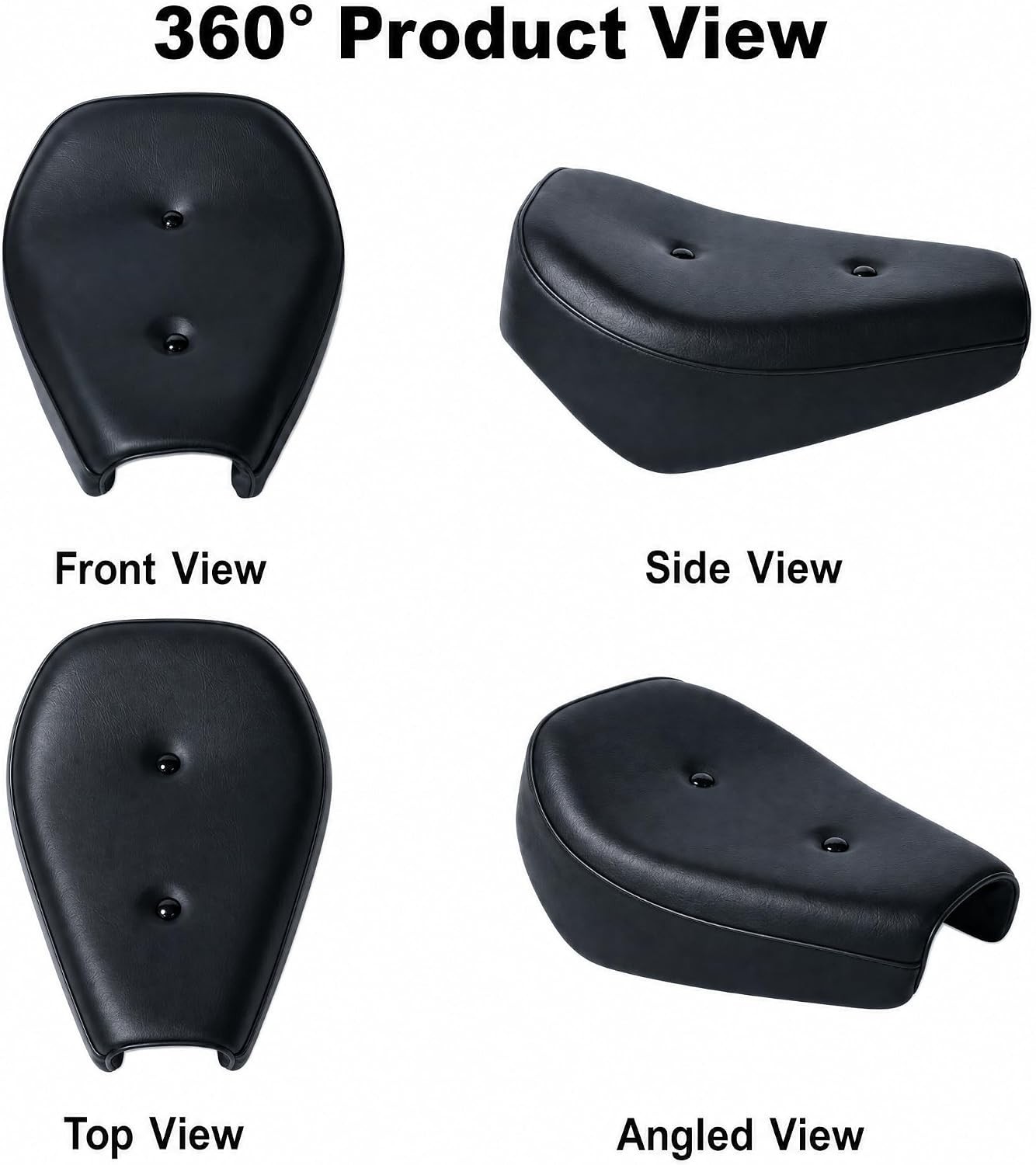 Durable 15 Inches Black Seat for Baja Warrior WR65 & Mini Bikes – Ride Smoothly