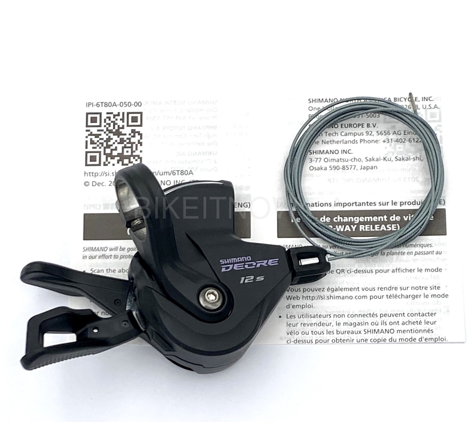 Shimano Deore M6100 12 Speed Group set 51T Shifter Derailleur w/Gear Display