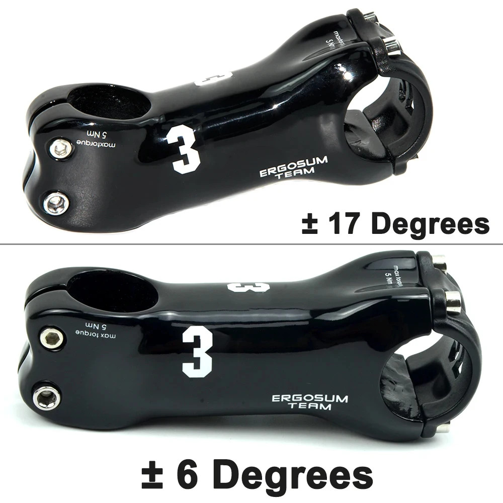 Carbon MTB Bicycle Stem Road Bike Stem Angle 6/17° Steerer Diameter 28.6mm Parts