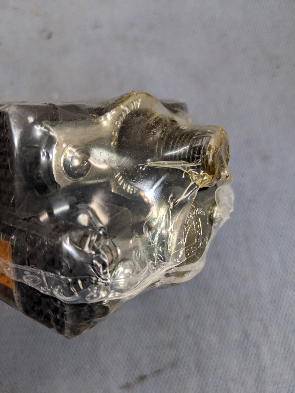 NOS Schwinn Approved Germany 1/2″ Amber Reflector Pedals, Schwinn Stingray