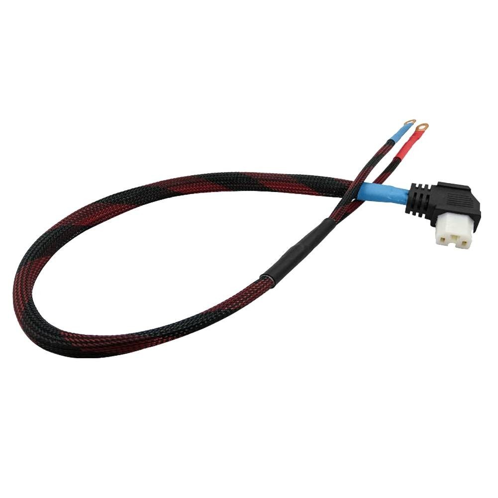 Electric Bike Charging Cord T shaped 1 Meter Length Black PVC Insulation