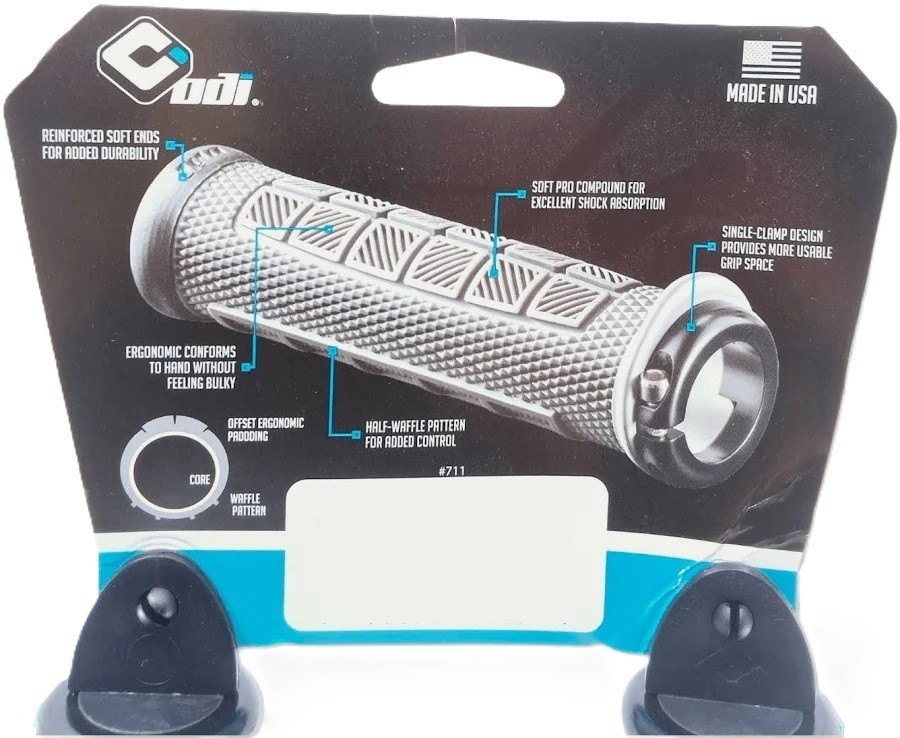 ODI ELITE PRO V2.1 Lock-On Grips (Army Green) – New Old Stock