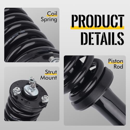 Front Pair Complete Struts Shock Absorber Fit for Toyota Tacoma 1995-2004,