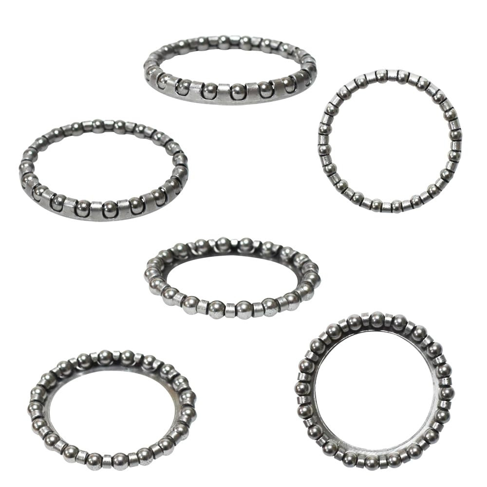 10 Kinds 5 Sets Bike Ball Bearing Headset Retainer Crank Caged Wheel 1/6” to 1/3