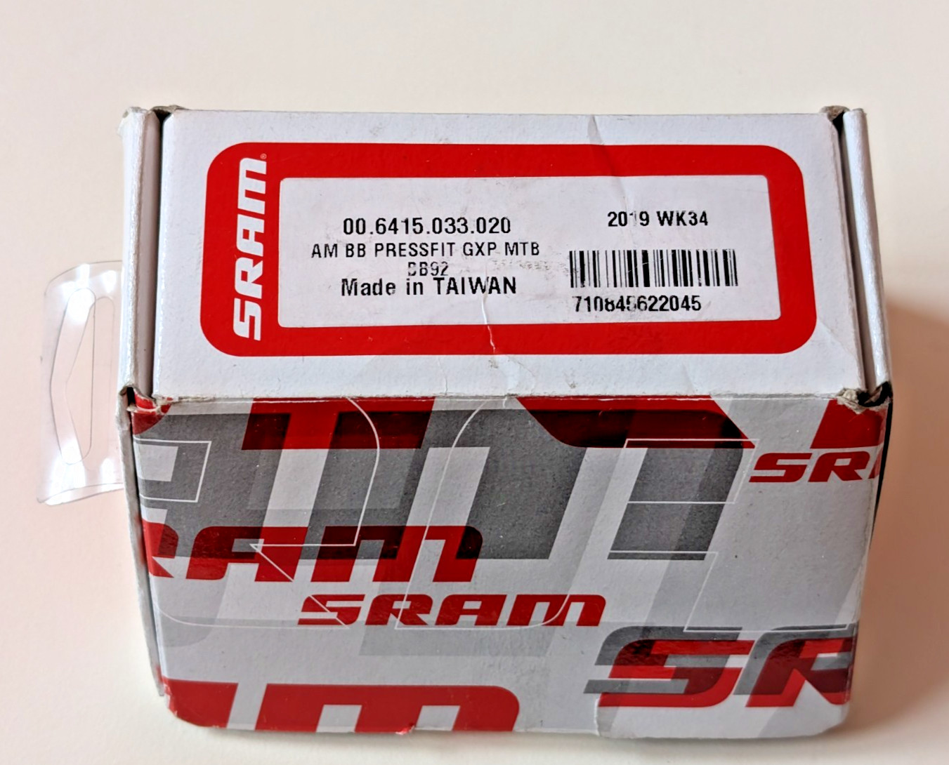 SRAM AM BB Pressfit GXP MTB BB92