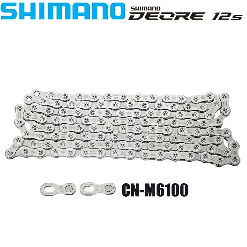 DEORE SLX XT XTR M6100 M7100 M8100 M9100 12Speed Chain for Mountain Bike 12S Cha
