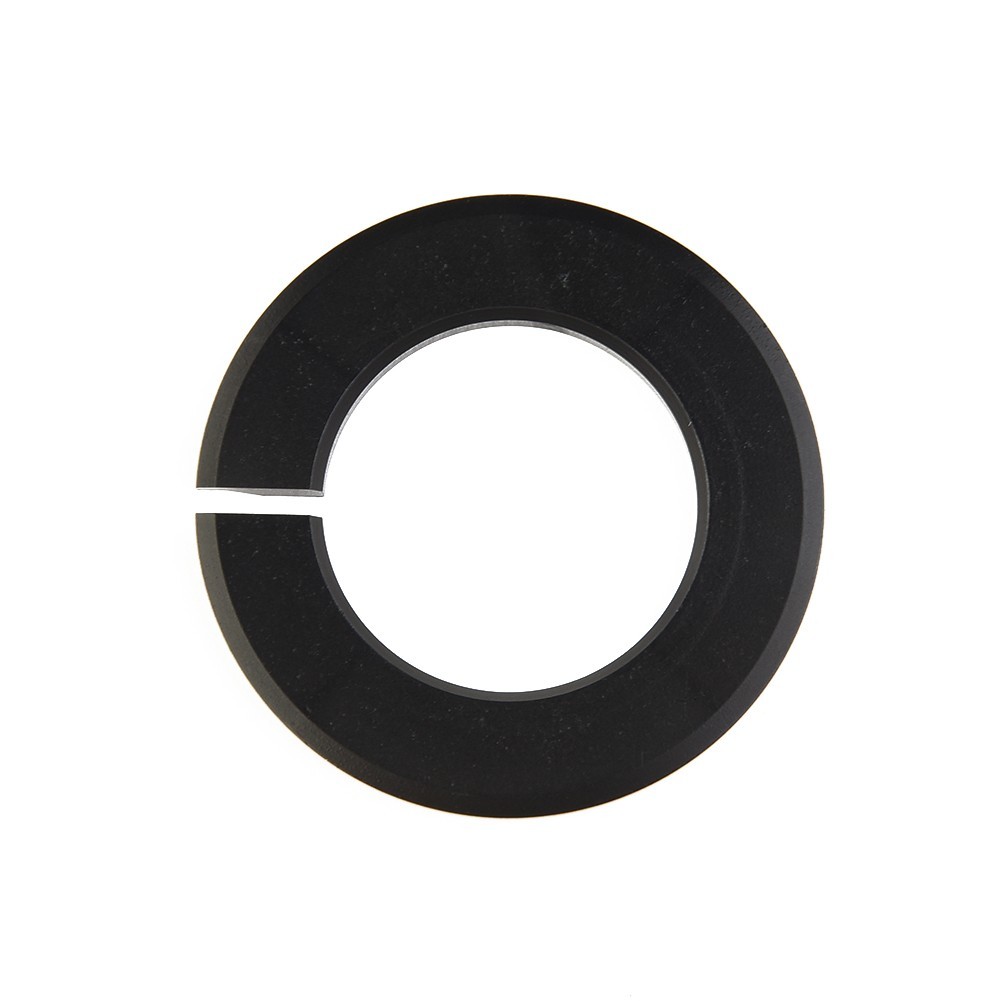 UK 1-1/8 To 1-1/2 Tapered Steer Tube Conversion Ring Fork Adapter Black