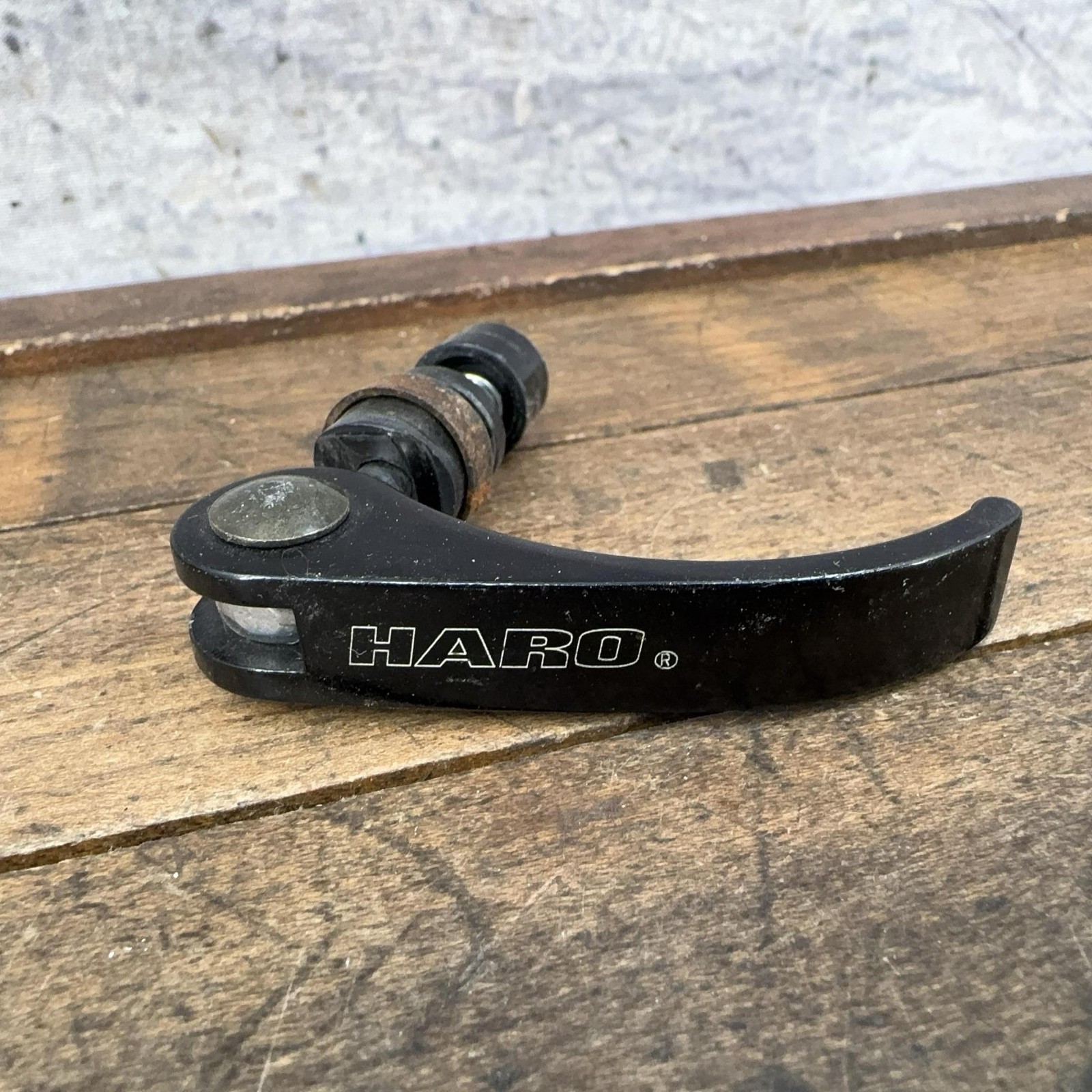 Vintage Haro Seatpost Clamp MounTain BikeQuick Release Skewer Black Alloy 50g