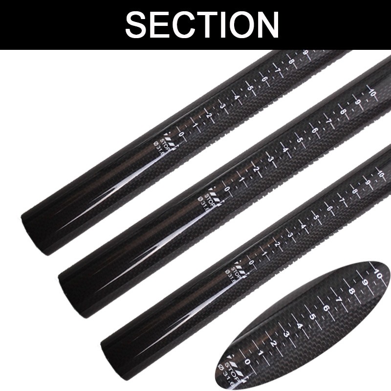 350/400mm Seatposts 27.2/30.8/31.6mm Carbon/Aluminum Road MTB Bicycle Seat Tube