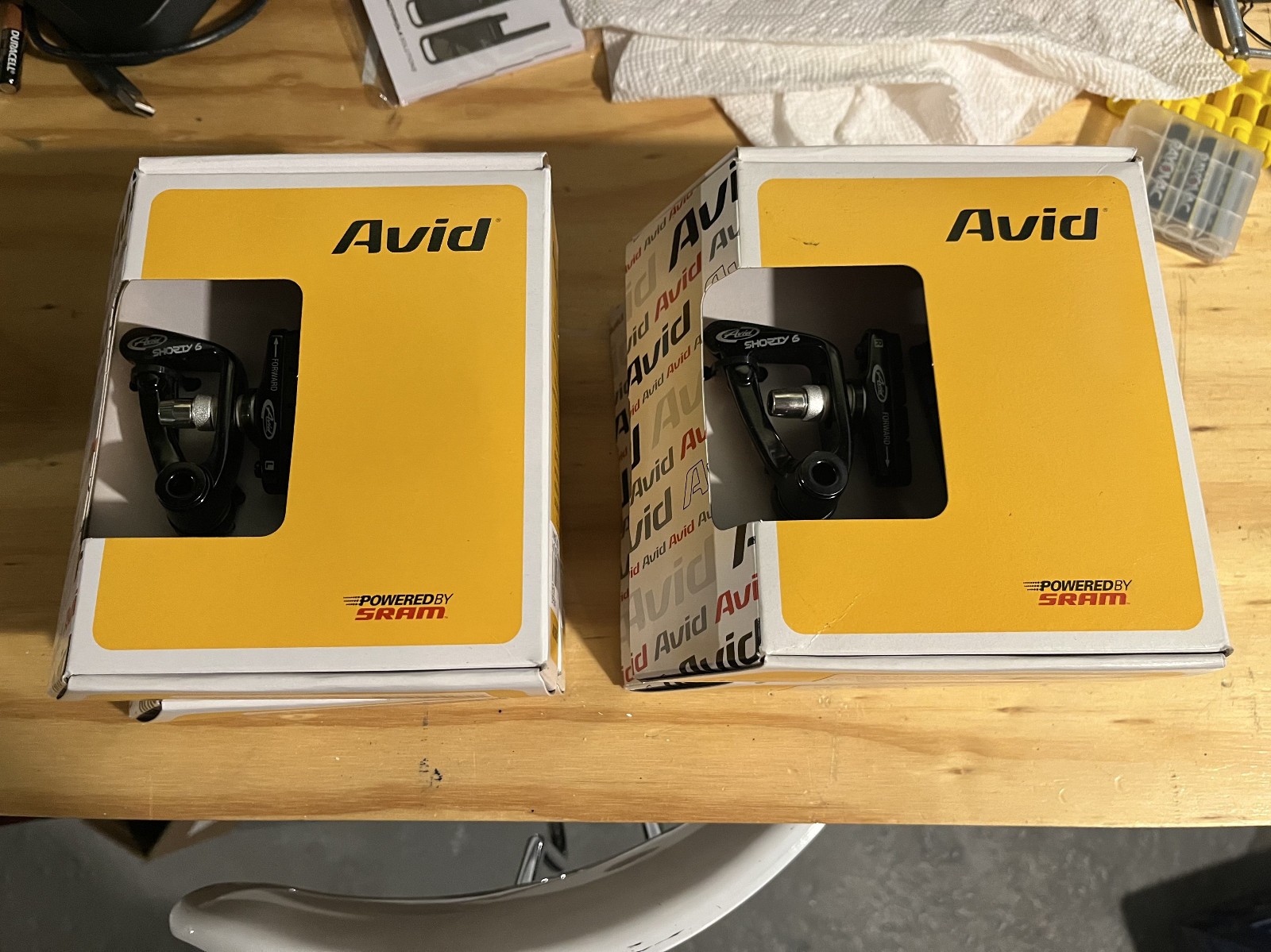 Avid Shorty 6 cantilever brakes