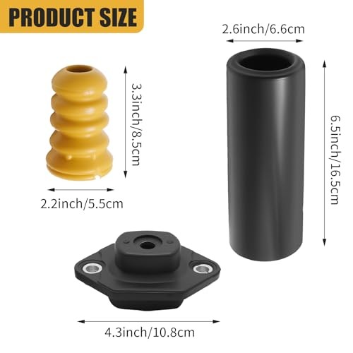 Rear Shock Mount Kit, Replacement for BMW E82 E87 E88 E90 E92, Replaces